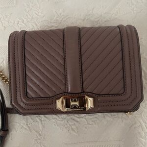 Rebecca Minkoff Small Love Leather Crossbody